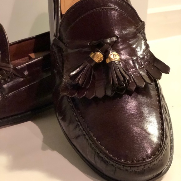 Gucci Vintage Tassel Brown Leather Loafer ?? main image 8